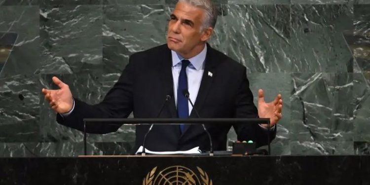 İsrail Başbakanı Lapid: Filistin ile iki devletli çözüm ve barış istiyoruz