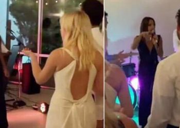 Kendisini aldatan eski sevgilisinin düğününde sahne aldı: "Belki bir dahaki sefer, aldatmadan önce bir düşünür"