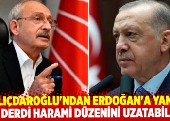 Kılı&ccedil;daroğlu'ndan 'helalleşme bir oyun' diyen Erdoğan'a yanıt: