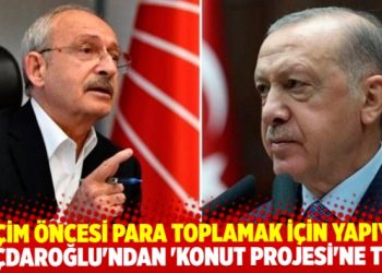 Kılı&ccedil;daroğlu'ndan 'sosyal konut projesi' tepkisi: 'Se&ccedil;im &ouml;ncesi para toplamak i&ccedil;in yapıyorsun bunu'