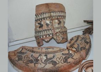 Klazomenai’de 2 bin 500 yıllık lavabo