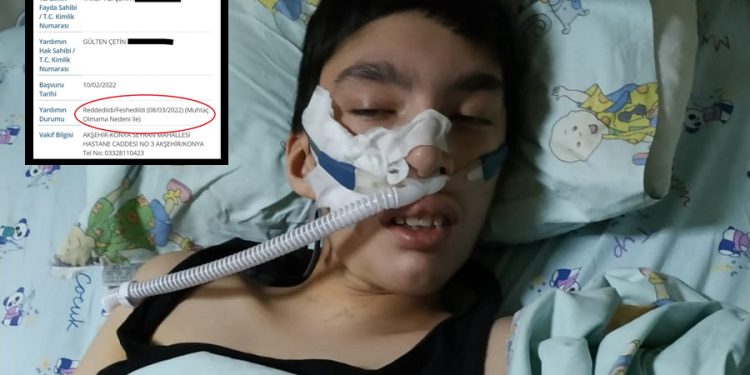 Konya’da yüzde 98 engelli otizmli çocuğa babası KHK’lı diye engelli aylığı verilmedi