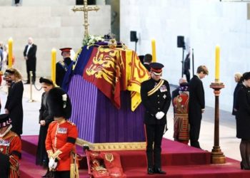 Kraliçe II. Elizabeth'in cenaze töreni için liderler Londra'da bir araya geldi