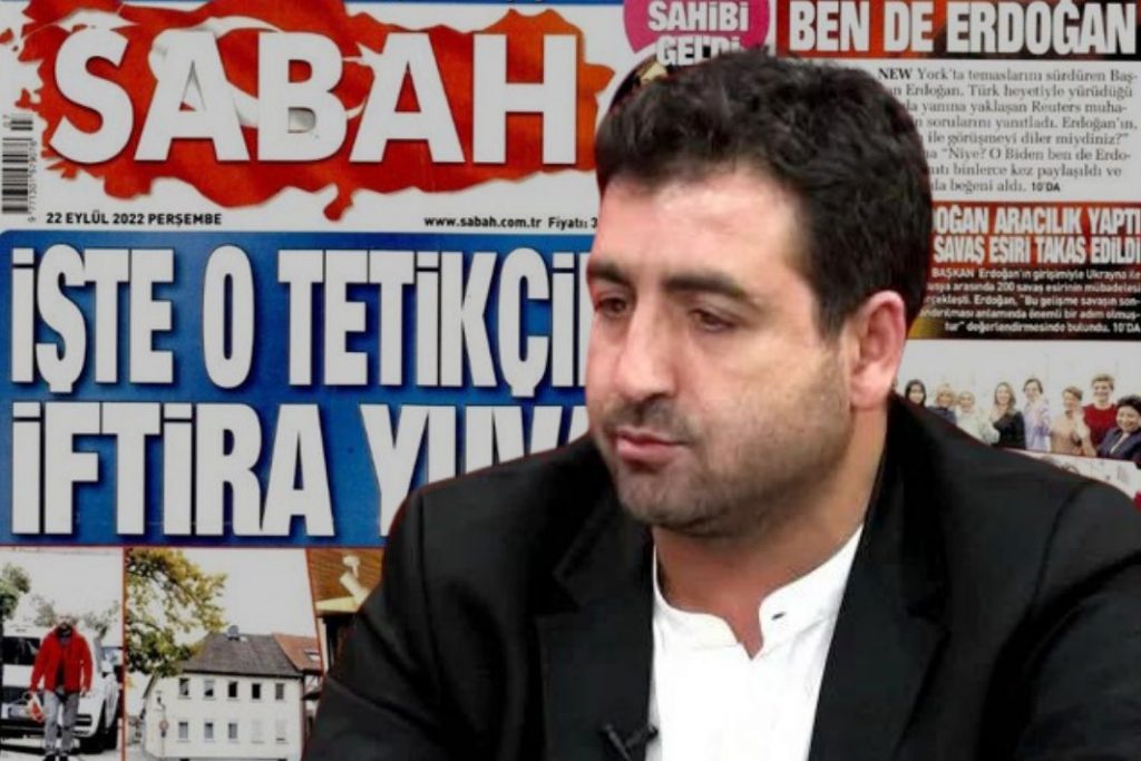 “MİT’çi gazeteci” Şimşek, Cevheri Güven’i manşetten hedef gösterdi