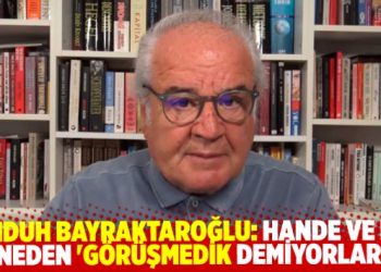 Mehduh Bayraktaroğlu, Hande Fırat ve Nuh Yılmaz neden 'g&ouml;r&uuml;şmedik demiyorlar'
