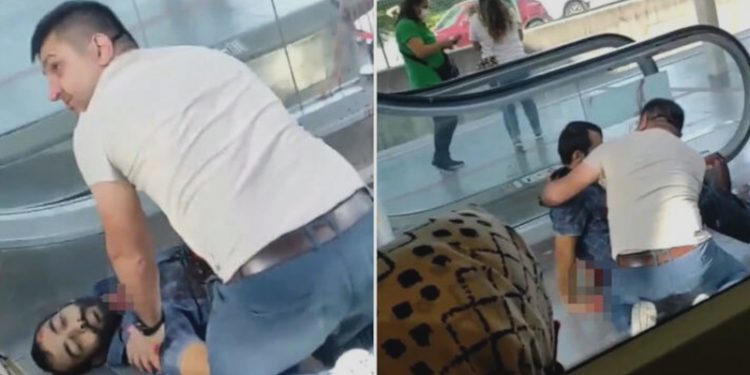 Metroda kendisine 'yan baktığı' iddiasıyla bir kişiyi göğsünden bıçakladı