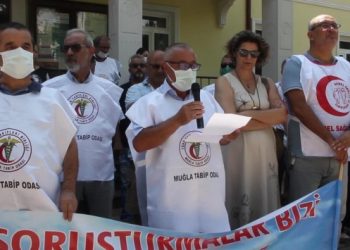 Muğla Tabip Odası: İş bırakma eylemlerine katılan 400 sağlık &ccedil;alışanı hakkında soruşturma başlatıldı