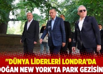 Murat Yetkin: D&uuml;nya liderleri Londra&rsquo;da Erdoğan New York&rsquo;ta park gezisinde
