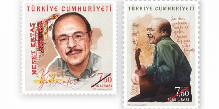 PTT'den 'Neşet Ertaş'ın ölümünün 10. yılı anısına özel anma pulu