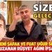 Peker: Yeni Şafak ve Fuat Uğur size de sıra gelecek