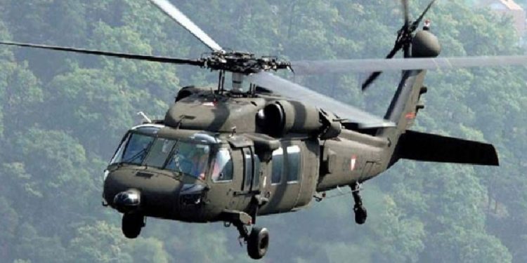 Pençe Kilit Harekât Bölgesi’nde Skorsky tipi helikopter düştü