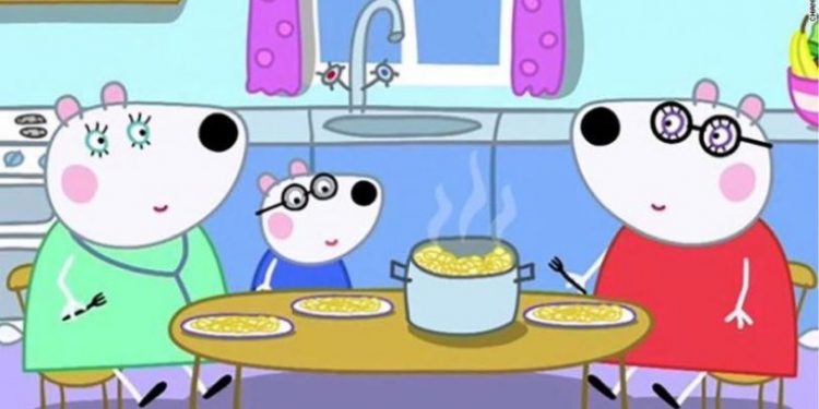 Peppa Pig dizisinde bir ilk: Eşcinsel ebeveynlere yer verildi