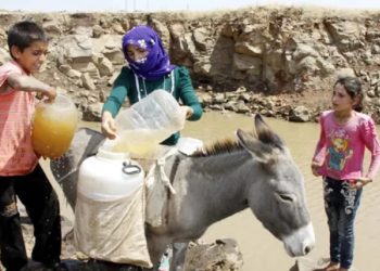 Şanlıurfa’da milyon dolarlık proje çöktü, köylüler eşeklerle su taşıyor