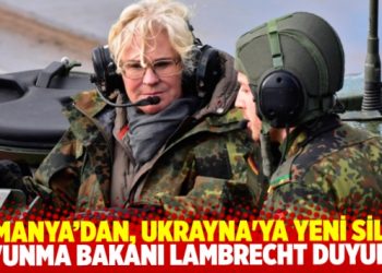 Savunma Bakanı Lambrecht duyurdu: Almanya, Ukrayna'ya yeni silah ve te&ccedil;hizat sevkiyatı yapacak