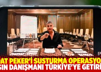 Sedat Peker'i susturma operasyonu: Basın danışmanı T&uuml;rkiye'ye getirildi