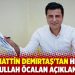 Selahattin Demirtaş'tan HDP ve Abdullah Öcalan açıklaması