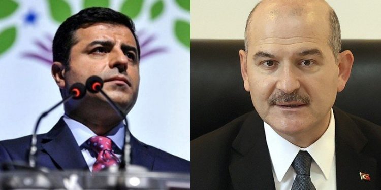 Süleyman Soylu ile Selahattin Demirtaş Twitter'da kapıştı: 'Hayrola kirli?'