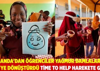 Uganda'dan &ouml;ğrenciler Yağmur damlalarını NFT'ye d&ouml;n&uuml;şt&uuml;rd&uuml;, Time to Help harekete ge&ccedil;ti