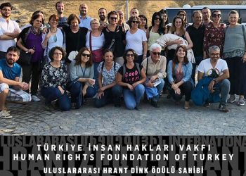 Uluslararası 2022 Hrant Dink Ödülü'nün Türkiye'deki sahibi 'Türkiye İnsan Hakları Vakfı' oldu