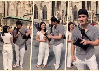 Viyana’da turist kadını taciz eden Mesut Can Eray için polis harekete geçti