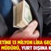 Zimmetine 13 milyon lira geçiren icra müdürü, yurt dışına kaçtı