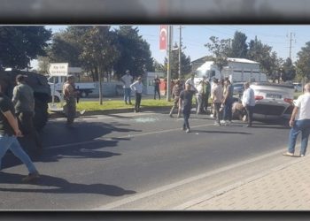 Zırhlı araç kazasında yaralanan kadın Antep’e sevk edildi