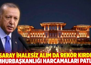 &lsquo;İstisna&rsquo; d&uuml;zenlemesi sonrası Cumhurbaşkanlığı harcamaları patladı
