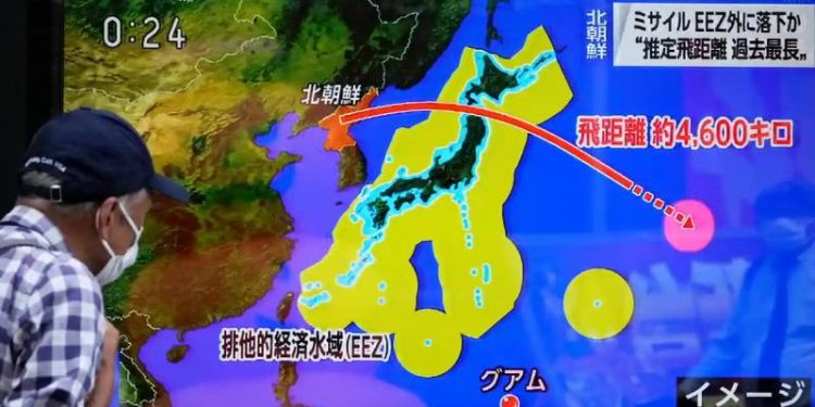 12 gün içinde altıncısı: Kuzey Kore, yine balistik füze ateşledi