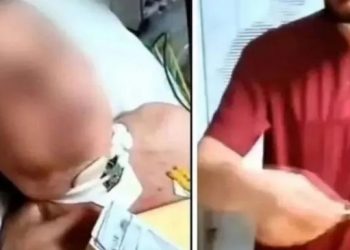 Özel hastanede yaşlı hastaya kötü muamele görüntülere yansıdı