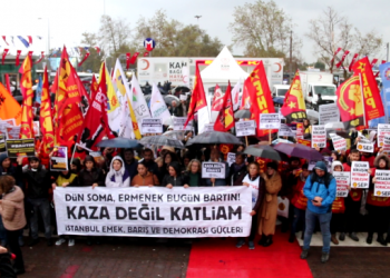 Bartın’daki maden faciası protesto edildi