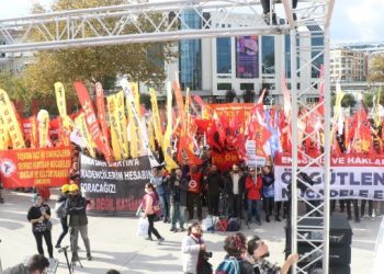 Kartal Meydanı’nda tek talep: İş güvencesi