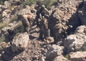 Kimyasal silaha maruz kalan 2 HPG’linin görüntüsü yayınlandı