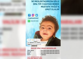 Baro başkanları çiçek yerine SMA’lı çocuğa destek istedi