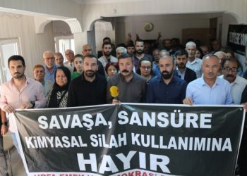 Urfa’dan ortak tepki: Kimyasal kullananlar hakkında soruşturma açılmalı