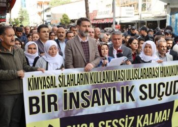 Serhat’ta kimyasal silah protestoları