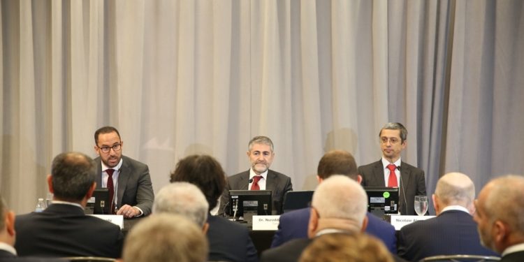 Hazine ve Maliye Bakanı Nebati Washington’da