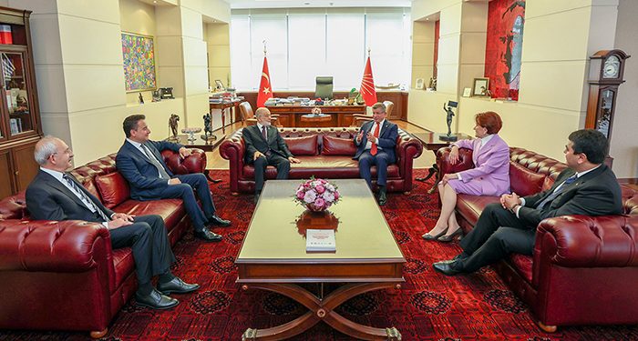 Altılı Masa’dan ortak açıklama: 9 başlık için ortak çalışma grubu kurulacak