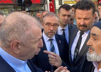 Bolu’da Ümit Özdağ’a tepki: ‘Ucubesiniz, ben ucubelere destek vermem’