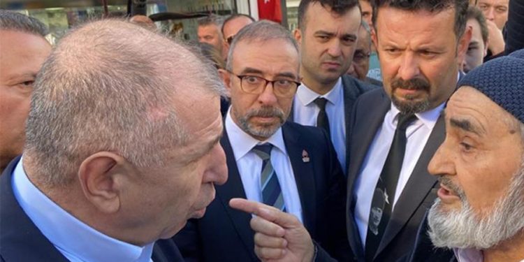Bolu’da Ümit Özdağ’a tepki: ‘Ucubesiniz, ben ucubelere destek vermem’