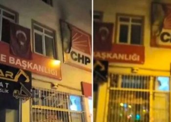 Çankırı'da CHP ilçe başkanlığı binasına saldırı