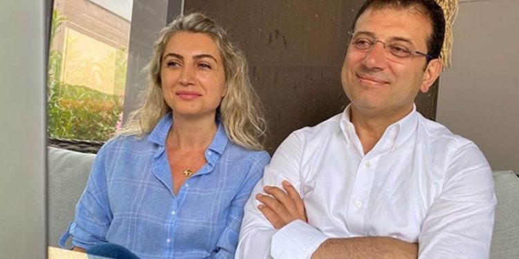 Ekrem İmamoğlu ve Dilek İmamoğlu arasında geçen diyalog izleyenleri gülümsetti