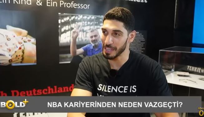 Enes Kanter Freedom, Türkiye’deki insan hakları ihlallerini Frankfurt Kitap Fuarı’nda anlattı