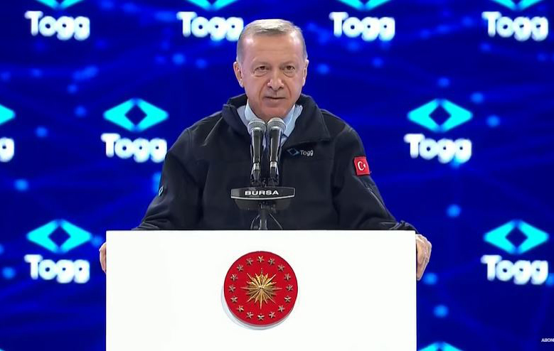 Erdoğan: TOGG, yollarına düştüğü zaman Avrupa tutuşacak; ‘Çılgın Türkler geliyor’ diyecekler