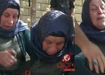 Eşi ve oğlu AKP'liler tarafından öldürülen Emine Şenyaşar, kendisini yakmak istedi