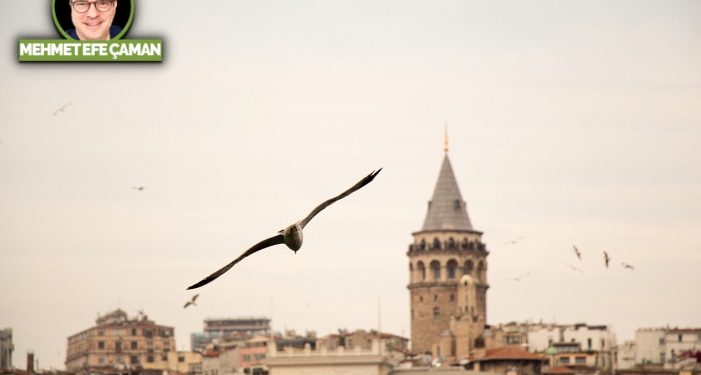 Galata Kulesi’nde martılaşmak