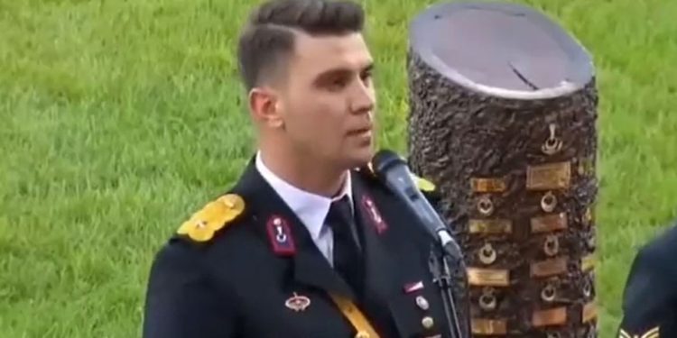 Genç teğmenin söylediği Tarkan şarkısı viral oldu