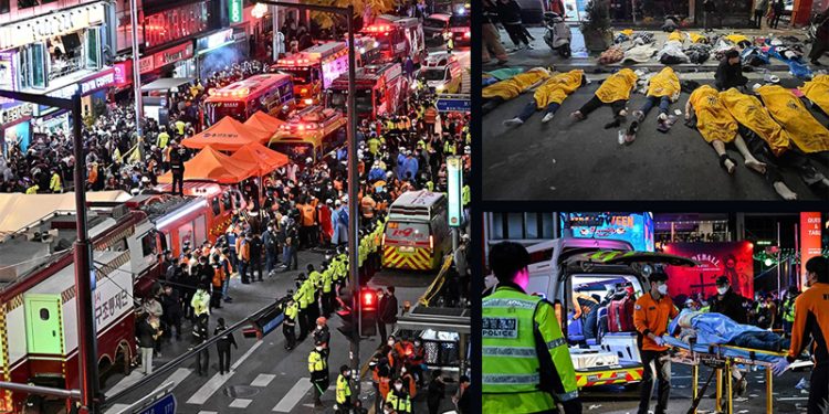 Güney Kore’de Cadılar Bayramı etkinliklerinde izdiham: 151 ölü