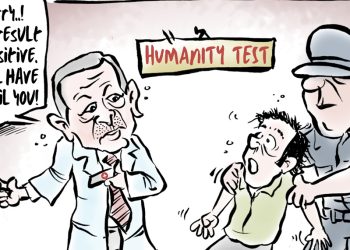 Hindistanlı karikatürist nefret operasyonunu çizdi: ‘İnsanlık testi’