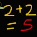İki artı iki beştir