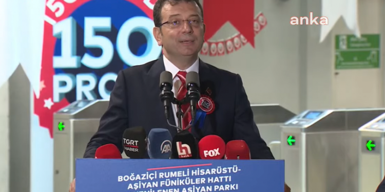 İmamoğlu'ndan açılışta Boğaziçi hatırlatması: 'Ne yazık ki uzun süredir cezalandırılıyorlar'